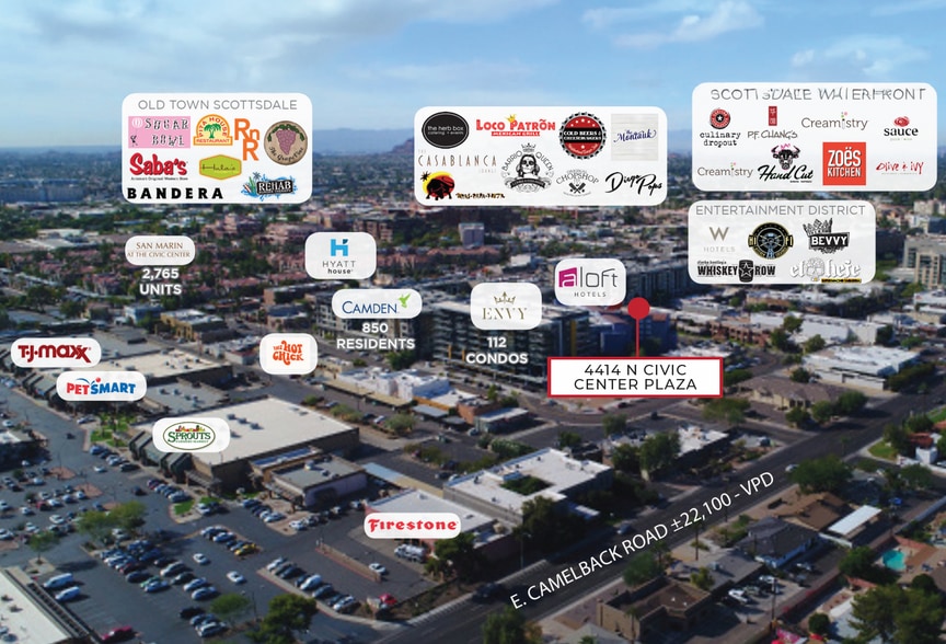 4414 N Civic Center Plz, Scottsdale, AZ for lease - Building Photo - Image 3 of 4