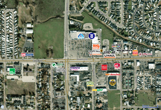 14 Fairview ave, Meridian, ID - AERIAL  map view