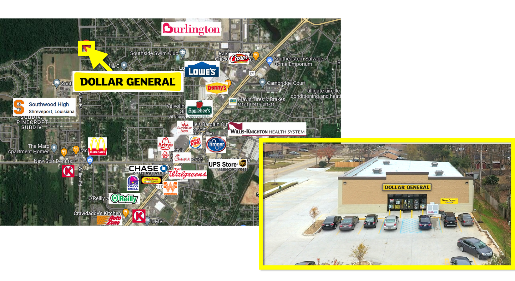 8979 Walker Rd, Shreveport, LA 71118