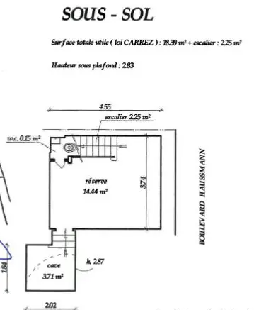 Retail in Paris for lease Floor Plan- Image 1 of 1