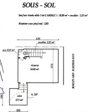 Retail in Paris for lease Floor Plan- Image 1 of 1