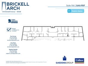 1395 Brickell Ave, Miami, FL for lease Floor Plan- Image 1 of 1