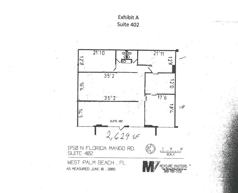 1750 N Florida Mango Rd, West Palm Beach, FL for lease Floor Plan- Image 1 of 1