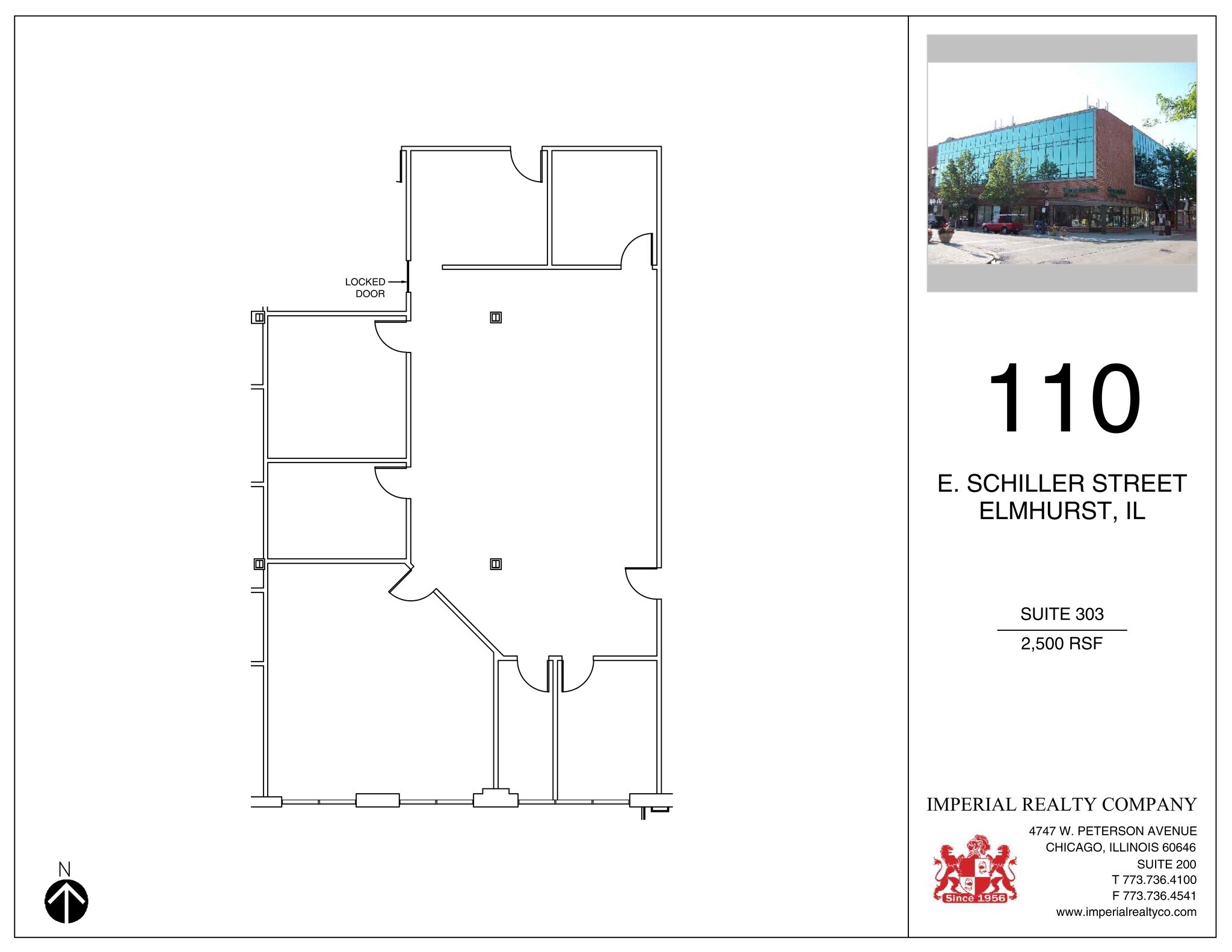 110 E Schiller St, Elmhurst, IL for lease Site Plan- Image 1 of 1