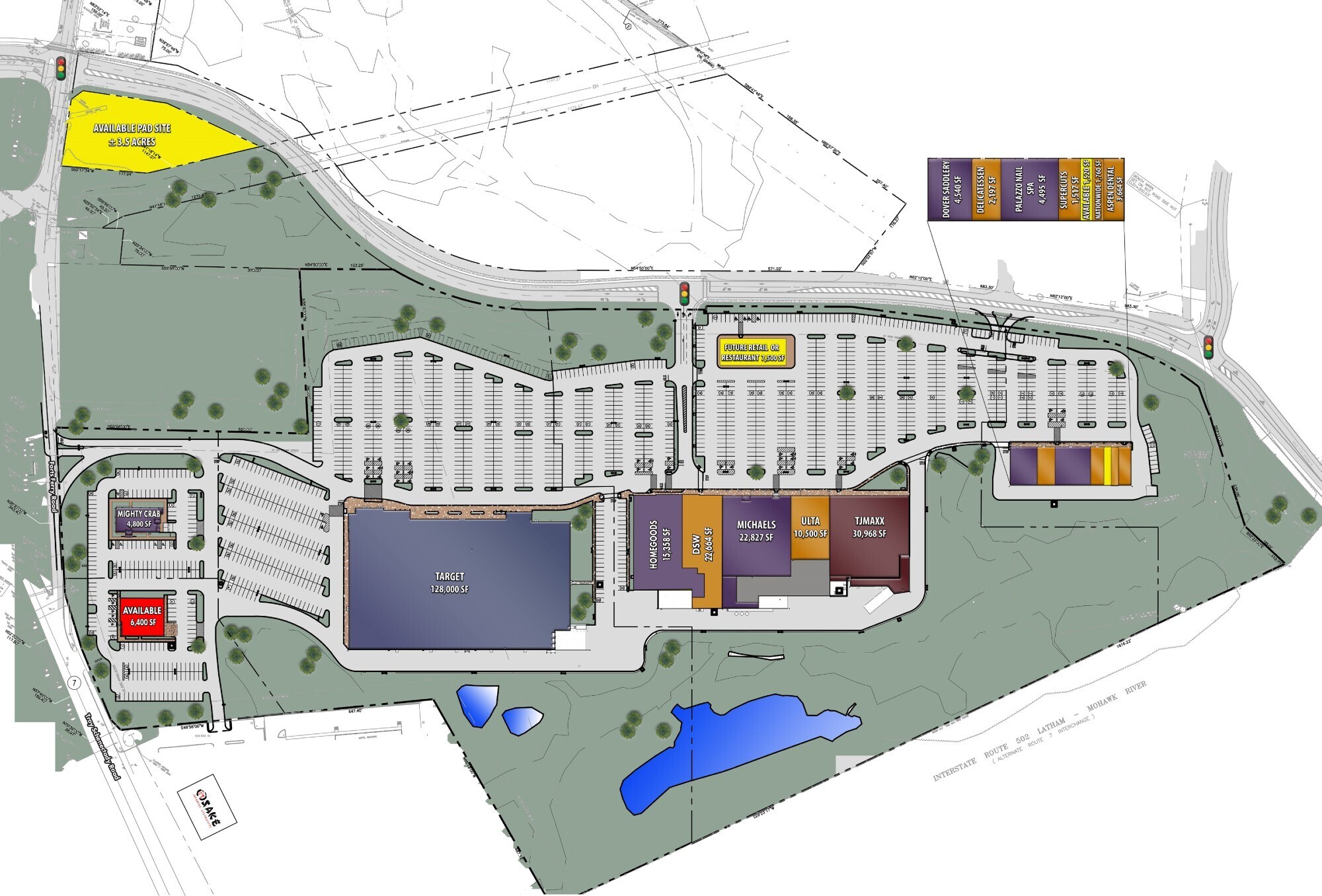 675 Troy Schenectady Rd, Latham, NY for lease Site Plan- Image 1 of 2