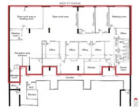 118-128 W 6th Ave, Vancouver, BC for lease Floor Plan- Image 2 of 5