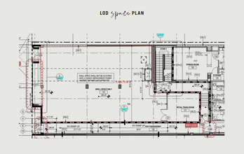 3829 5th Ave, San Diego, CA for lease Floor Plan- Image 2 of 2