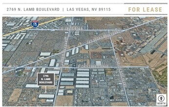 2769 N Lamb Blvd, Las Vegas, NV - AERIAL  map view