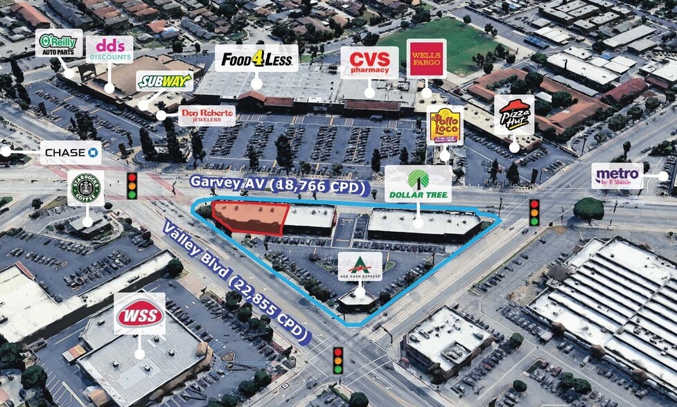 11906 Valley Blvd, El Monte, CA for lease - Building Photo - Image 1 of 4