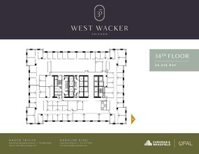 35 W Wacker Dr, Chicago, IL for lease Floor Plan- Image 1 of 1