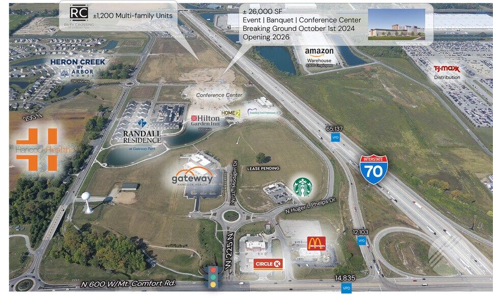 N Gateway Shoppes, Greenfield, IN for lease - Building Photo - Image 1 of 9