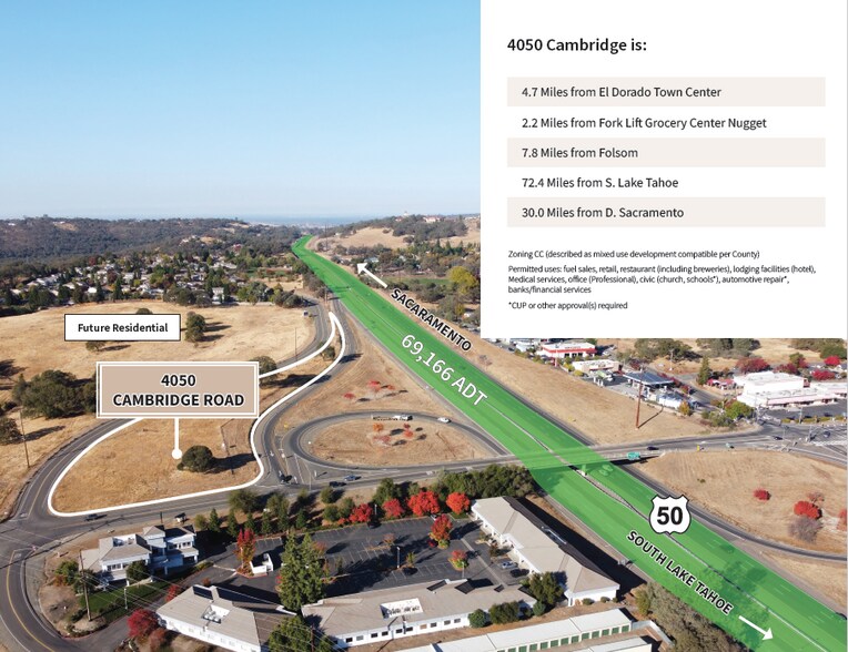 4050 Cambridge Rd, Shingle Springs, CA for lease - Building Photo - Image 2 of 4