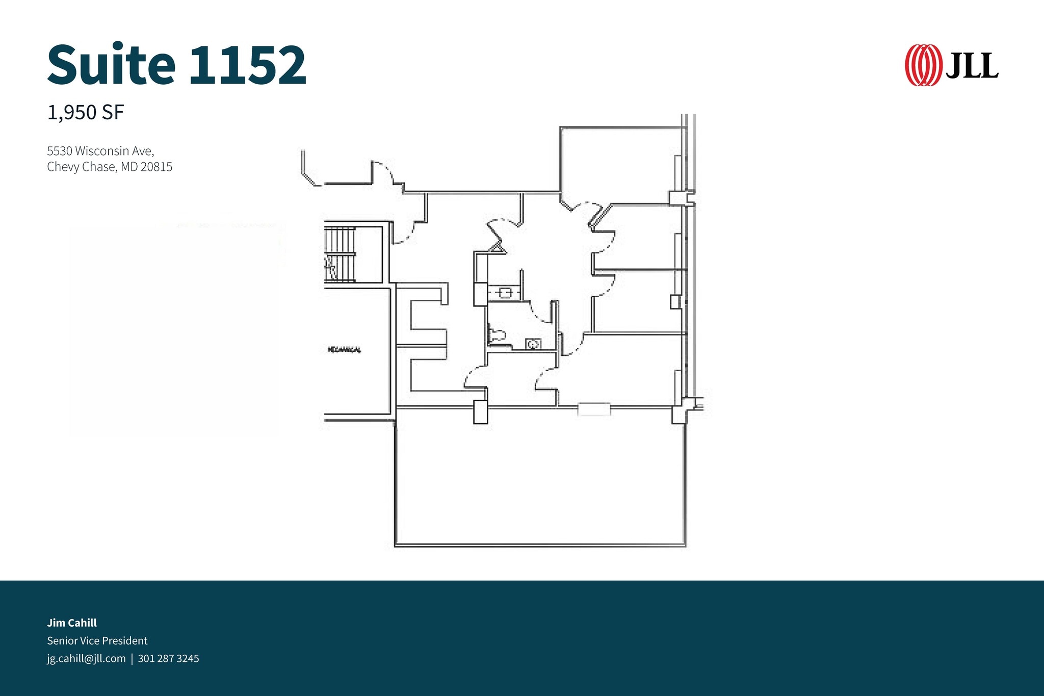 5530 Wisconsin Ave, Chevy Chase, MD for lease Floor Plan- Image 1 of 1