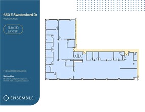 650 E Swedesford Rd, Wayne, PA for lease Floor Plan- Image 1 of 9