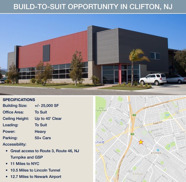 320 Colfax Ave, Clifton, NJ for lease - Building Photo - Image 2 of 3