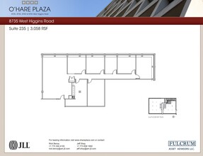 8725 W Higgins Rd, Chicago, IL for lease Floor Plan- Image 1 of 1