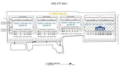 2200 E I-240 Service Rd, Oklahoma City, OK for lease Site Plan- Image 2 of 7