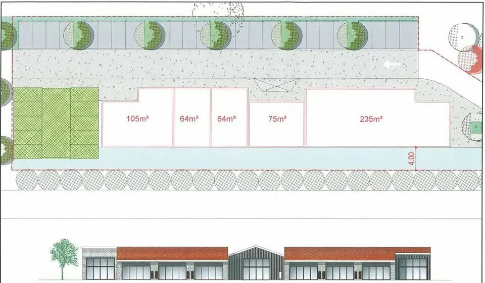 Land in Saint-Quentin-de-Baron for sale Site Plan- Image 1 of 3