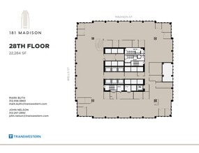 181 W Madison St, Chicago, IL for lease Site Plan- Image 1 of 2