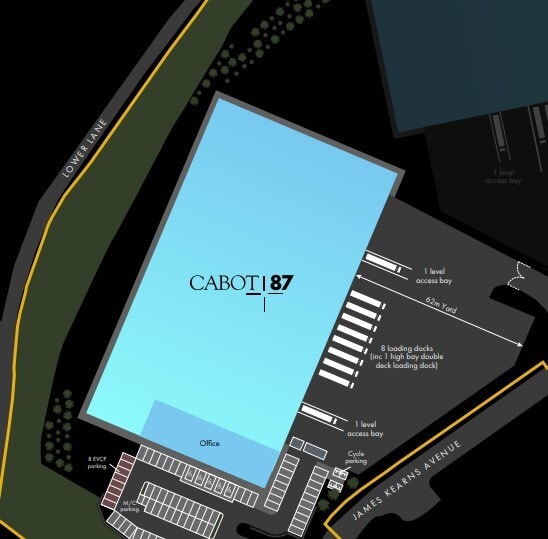 87 James Kearns Av, Rochdale for lease - Site Plan - Image 2 of 4