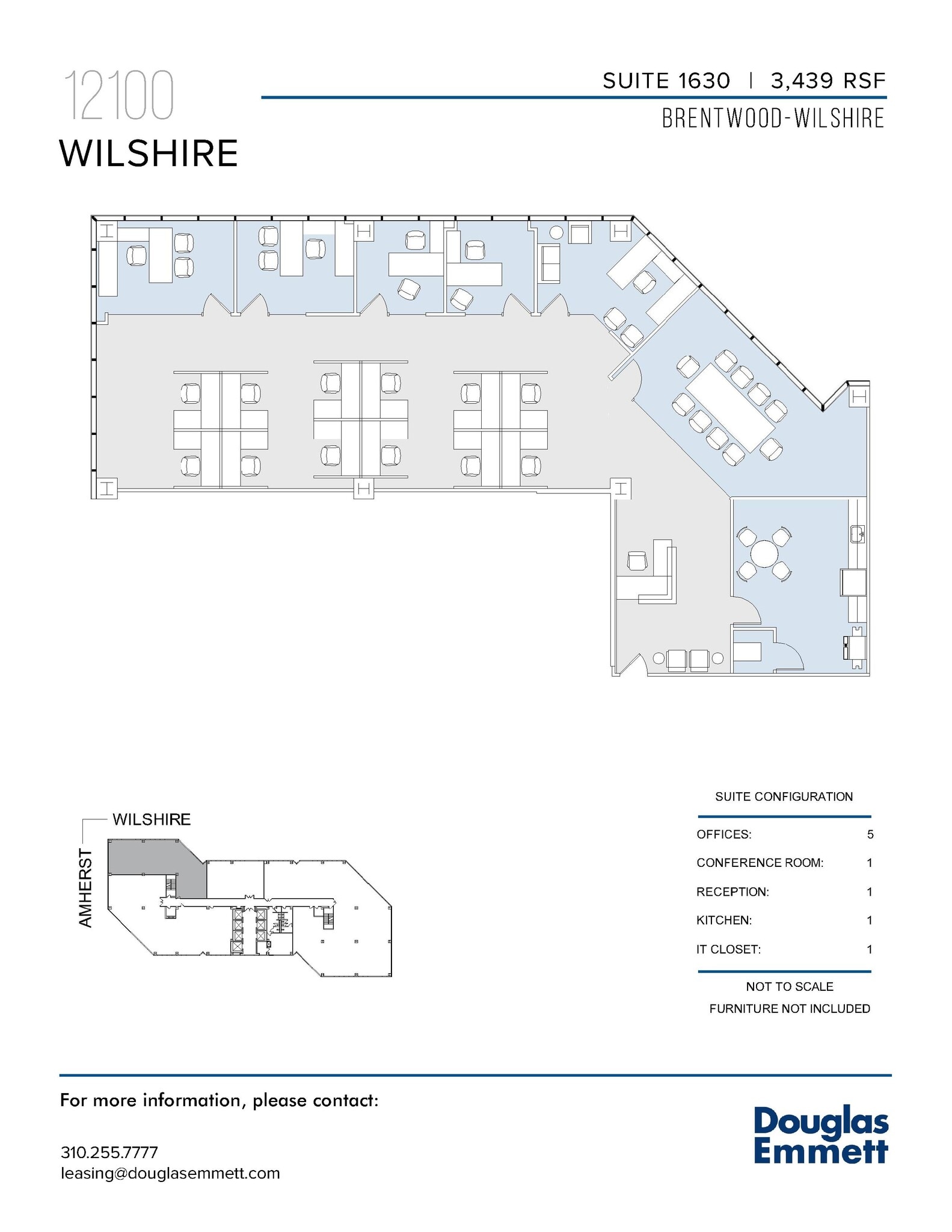 12100 Wilshire Blvd, Los Angeles, CA for lease Floor Plan- Image 1 of 1