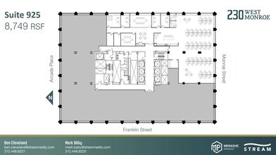 230 W Monroe St, Chicago, IL for lease Floor Plan- Image 1 of 1