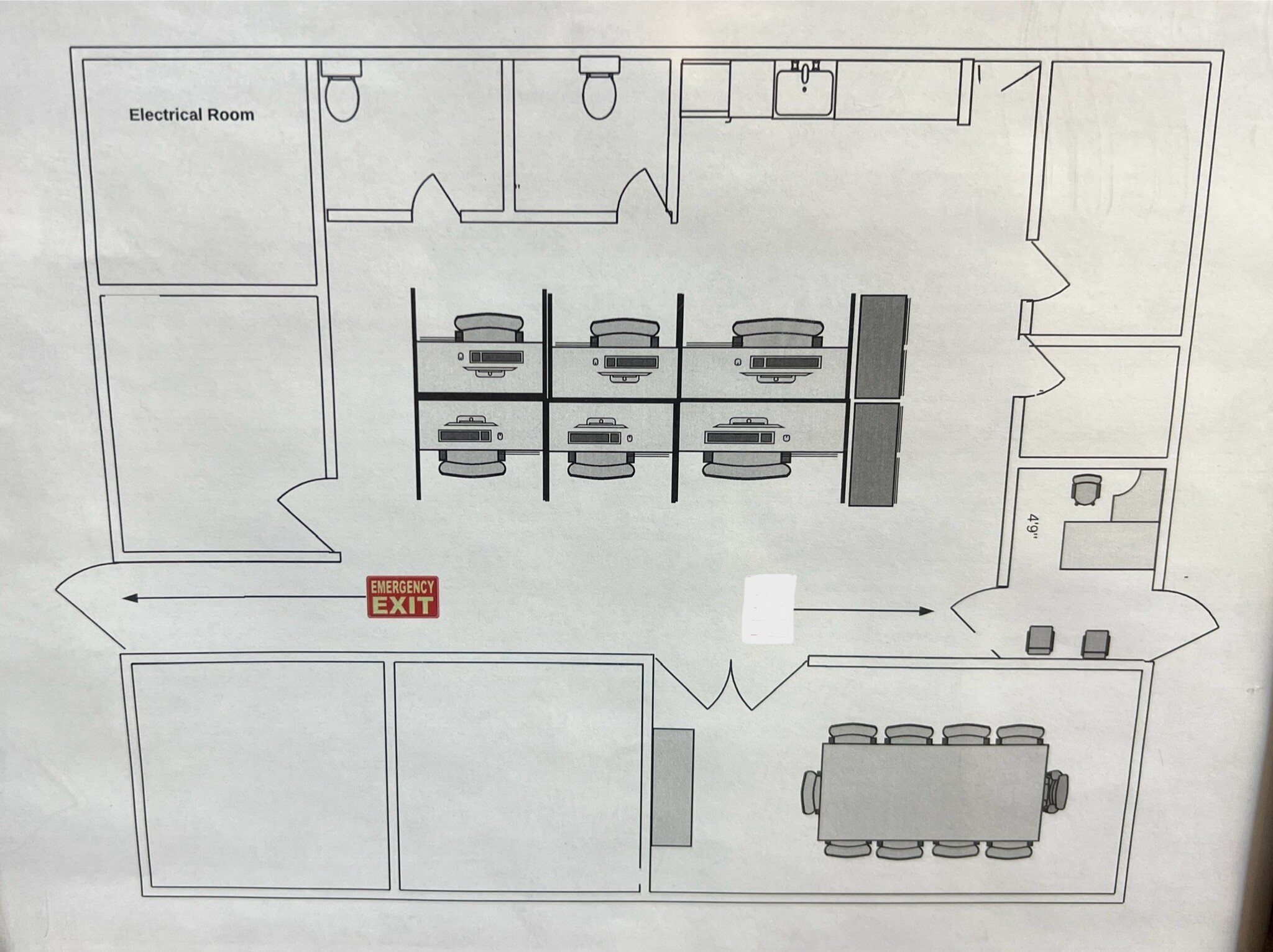 7371 Prairie Falcon Rd, Las Vegas, NV for lease Floor Plan- Image 1 of 1