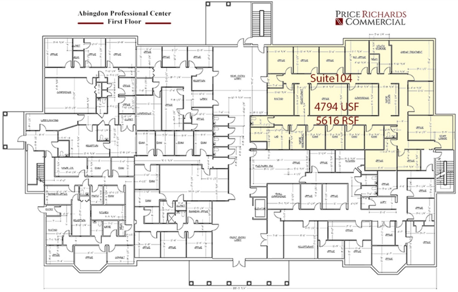 100 Abingdon Pl, Abingdon, VA for lease Floor Plan- Image 1 of 1