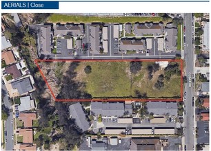 206 Cedar Rd, Vista, CA - aerial  map view