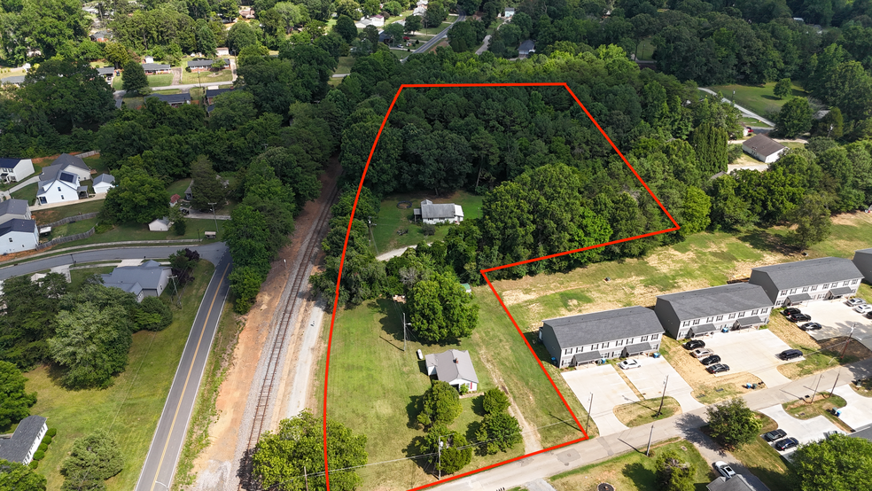 1105 Davis St, Salisbury, NC for sale - Aerial - Image 1 of 5