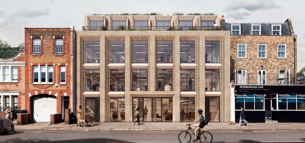 14-16 Peterborough Mews, London for lease - Building Photo - Image 1 of 3