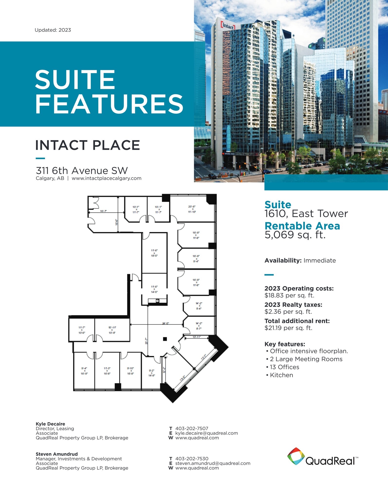 311 6th Ave SW, Calgary, AB for lease Site Plan- Image 1 of 1