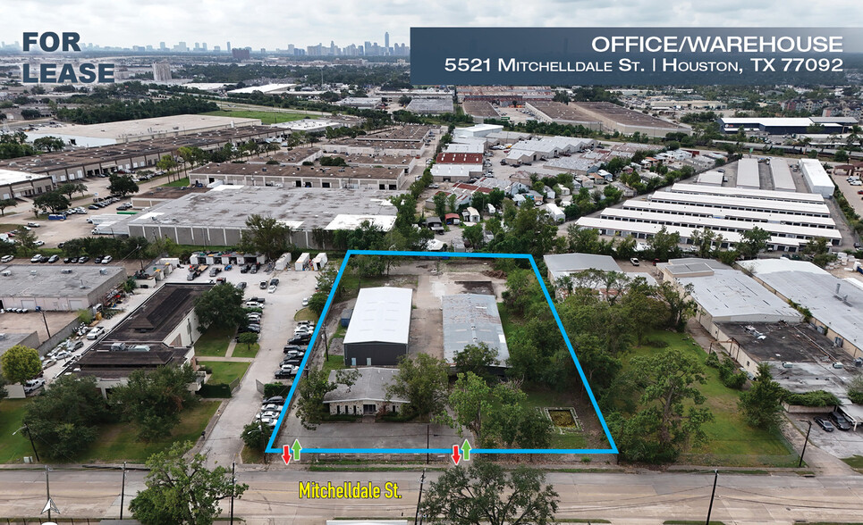 5521 Mitchelldale St, Houston, TX for lease - Building Photo - Image 1 of 4