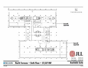 400 Perimeter Center Ter, Atlanta, GA for lease Typical Floor Plan- Image 2 of 2