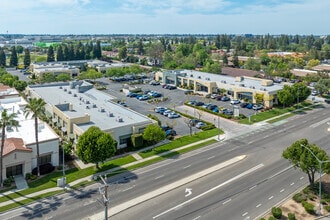 7275 N 1st Ave, Fresno, CA - AERIAL  map view