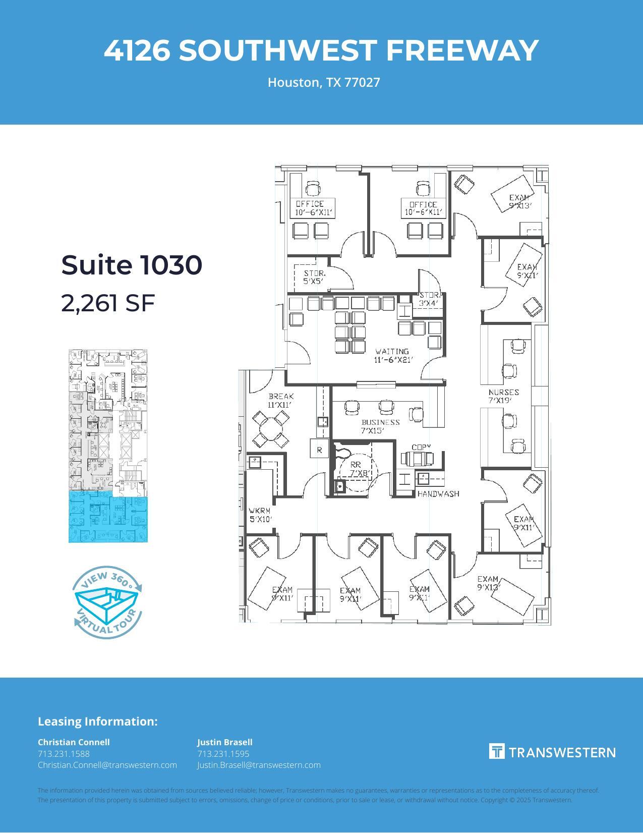 4126 Southwest Fwy, Houston, TX for lease Floor Plan- Image 1 of 1