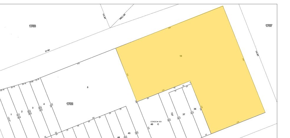 3710 114th St, Corona, NY for sale - Plat Map - Image 1 of 1