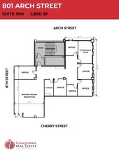 801 Arch St, Philadelphia, PA for lease Floor Plan- Image 1 of 1