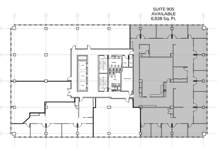 50 Queen St N, Kitchener, ON for lease Floor Plan- Image 1 of 1