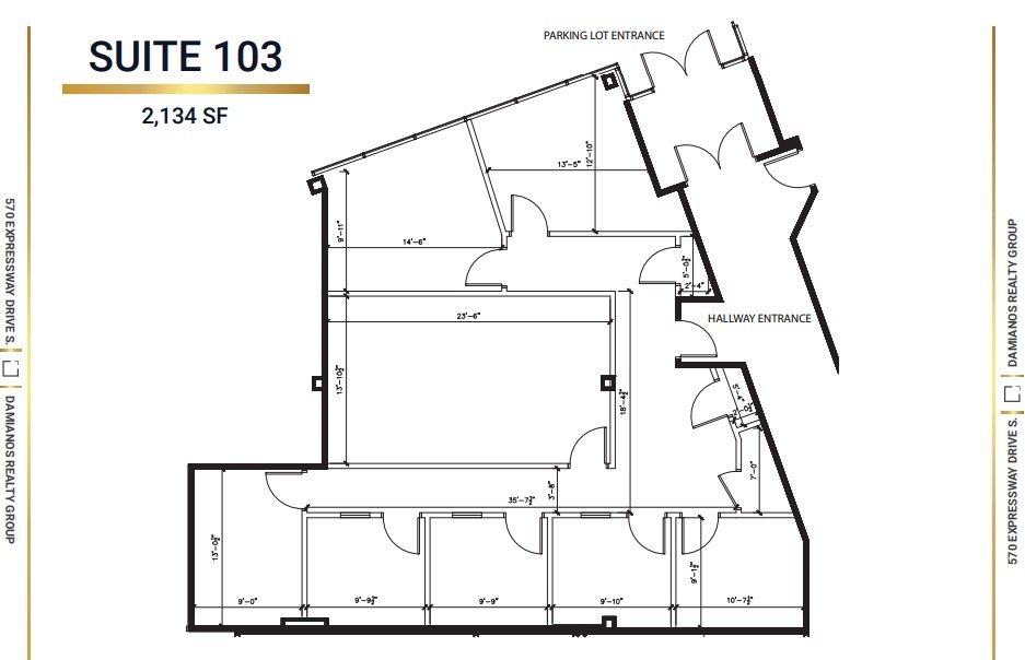 570 Expressway Dr S, Medford, NY for lease Floor Plan- Image 1 of 1