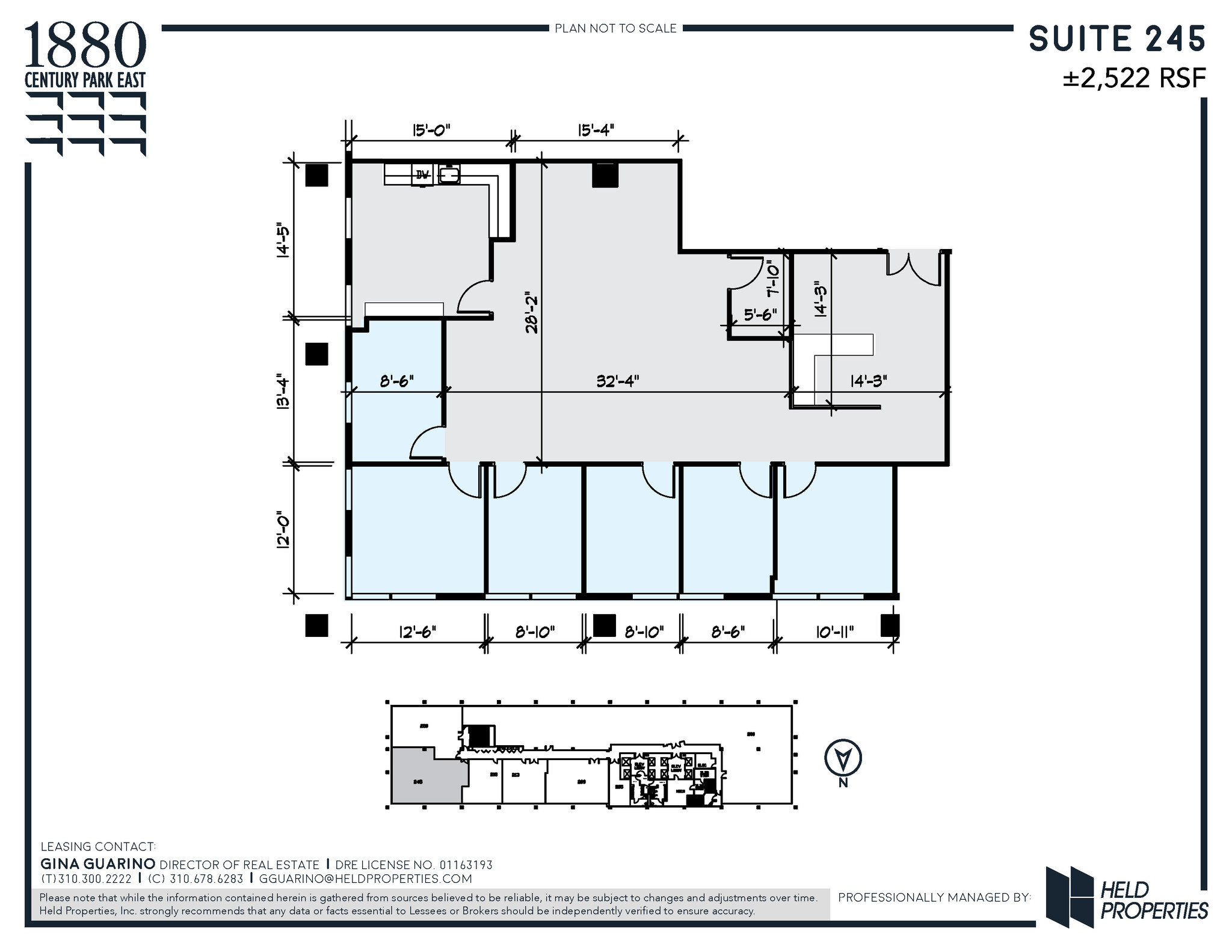 1880 Century Park E, Los Angeles, CA for lease Site Plan- Image 1 of 2