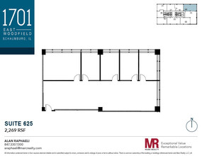 1701 E Woodfield Rd, Schaumburg, IL for lease Floor Plan- Image 1 of 1