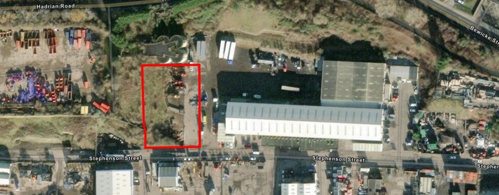 Stephenson St, Wallsend for lease - Aerial - Image 1 of 2