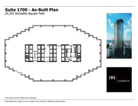 80 S 8th St, Minneapolis, MN for lease Floor Plan- Image 1 of 1