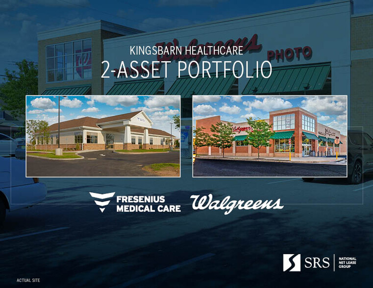 Fresenius & Walgreens in NY & NJ portfolio of 2 properties for sale on LoopNet.com - Building Photo - Image 1 of 12