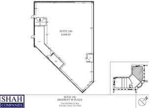 7320 Highway 90A, Sugar Land, TX for lease Floor Plan- Image 1 of 3