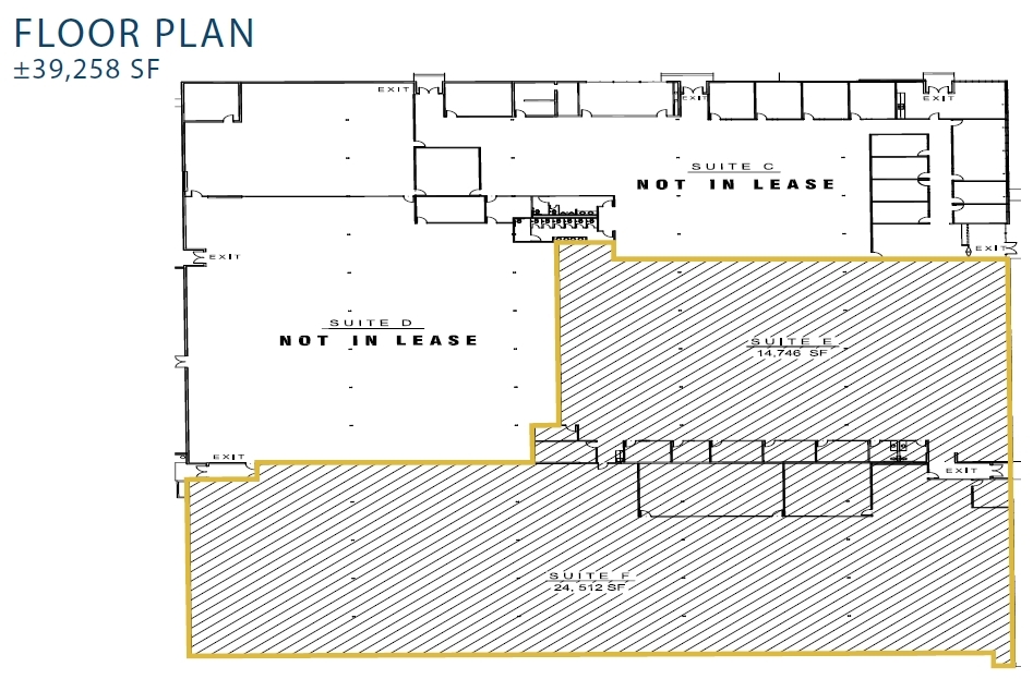 2015 Aerojet Rd, Rancho Cordova, CA for lease Floor Plan- Image 1 of 1