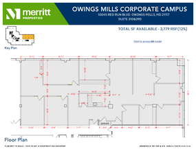 10045 Red Run Blvd, Owings Mills, MD for lease Floor Plan- Image 2 of 2