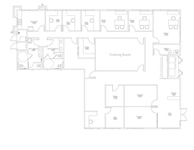 2680 S Val Vista Dr, Gilbert, AZ for sale - Floor Plan - Image 1 of 1