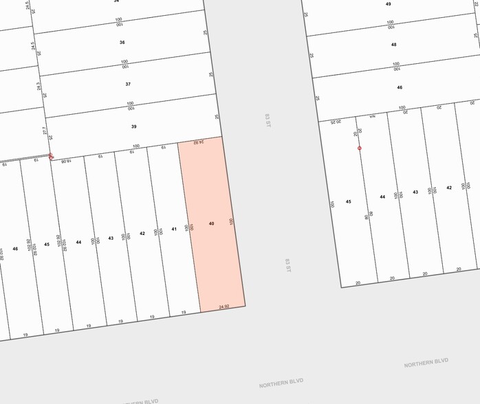 8219 Northern Blvd, Jackson Heights, NY for lease - Plat Map - Image 3 of 12